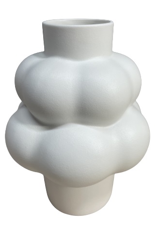 sally vase M – 14×20 – white – 20301