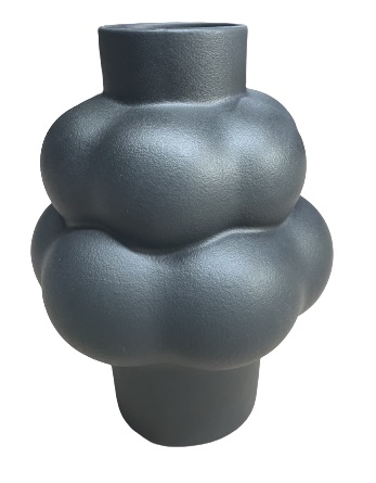 sally vase M – 14×20 – black – 20308