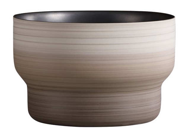 Coral bowl – 24×15 – brown – 20319