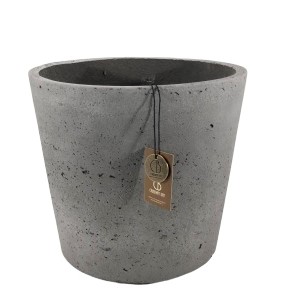 Batlow cement light cachepot A – 32x32x27 – Anth – 81651