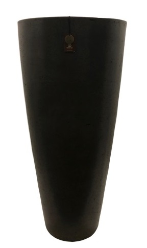 Clayton high vase round B – 38×80 – grey – 82979