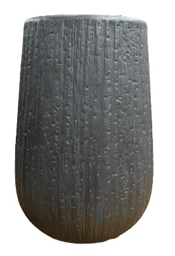 Clare belly vase B – 29×43 – Antique grey – 83530