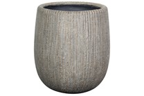 Clare bowl pot L – 47.5×54 – Rusty grey – 83551
