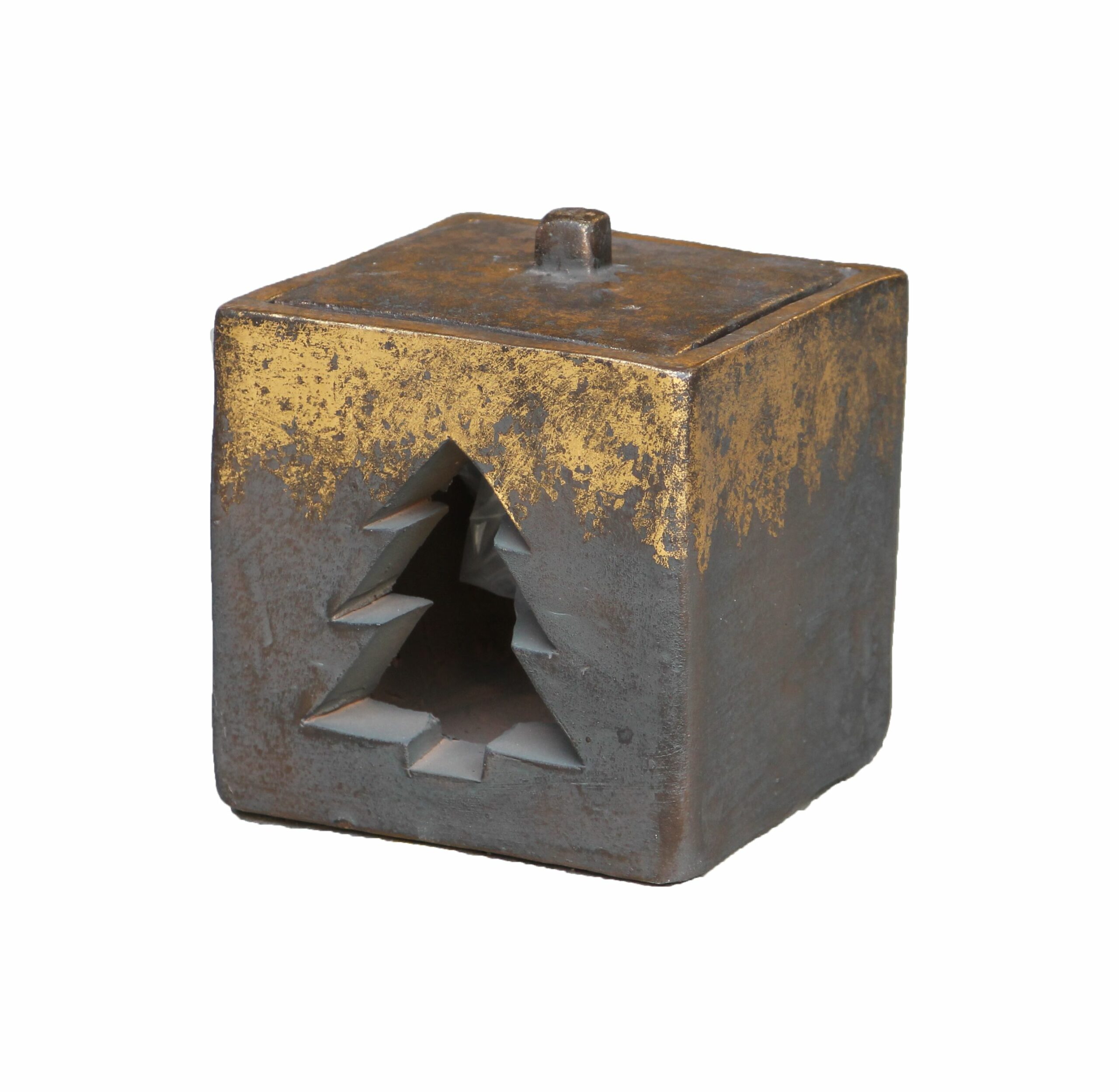 Terra Candle box Pinetree terrawash – Gold