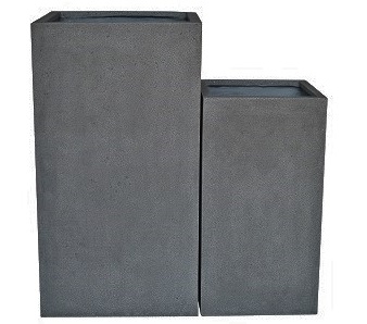 Clayton high cubic set 2 – grey
