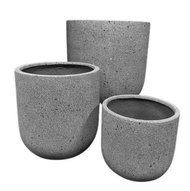 Clayton bowl set 3 – laterite grey